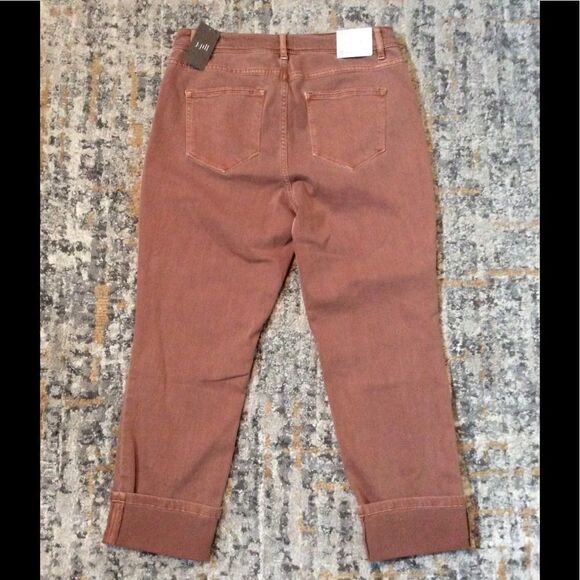 J.JILL CROPPED JEANS! NWT! SIZE 10P - Picture 7 of 9